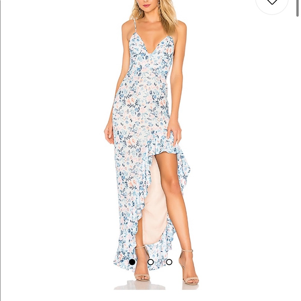 Lovers + Friends Ahamani Gown in Meadow Floral